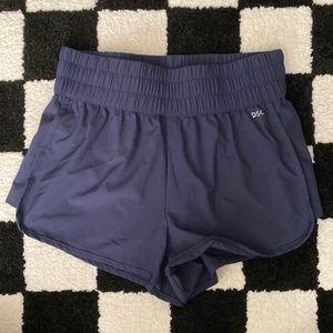 High waisted DSG shorts blue